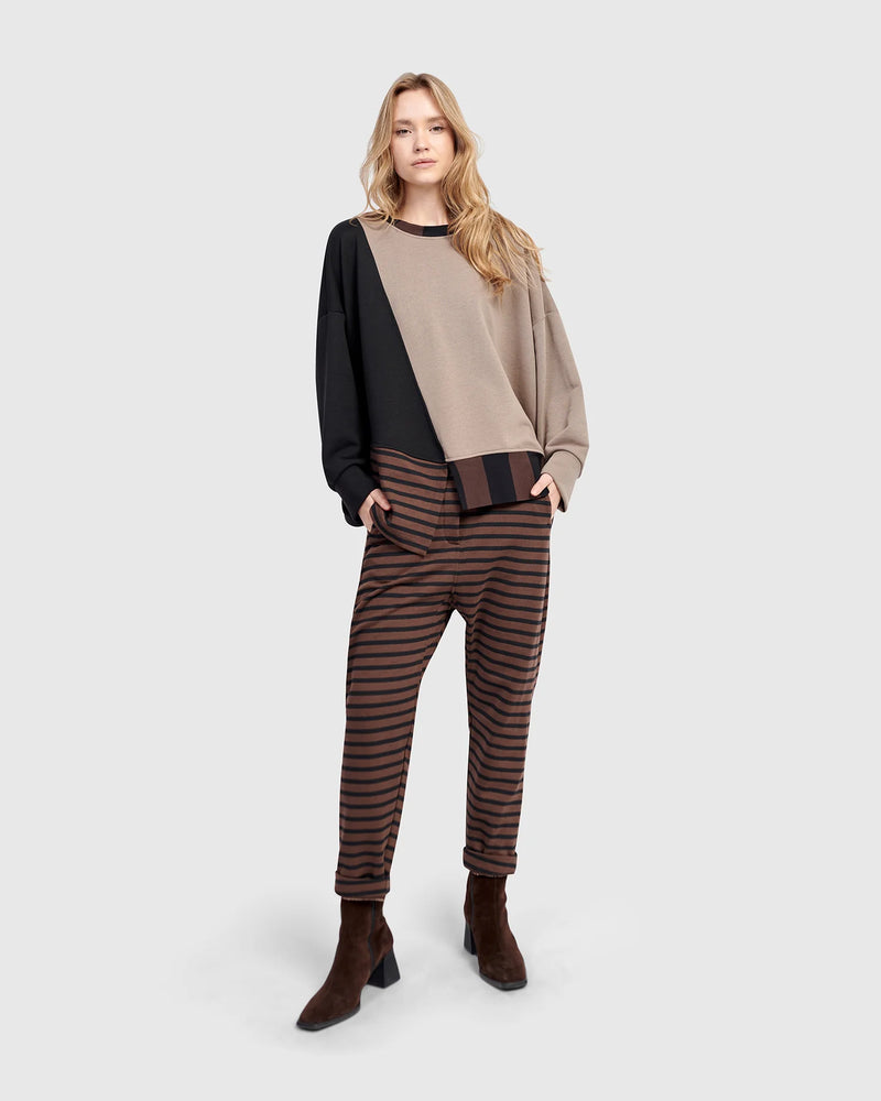 Alembika Urban Dash Harem Pants | Stripes