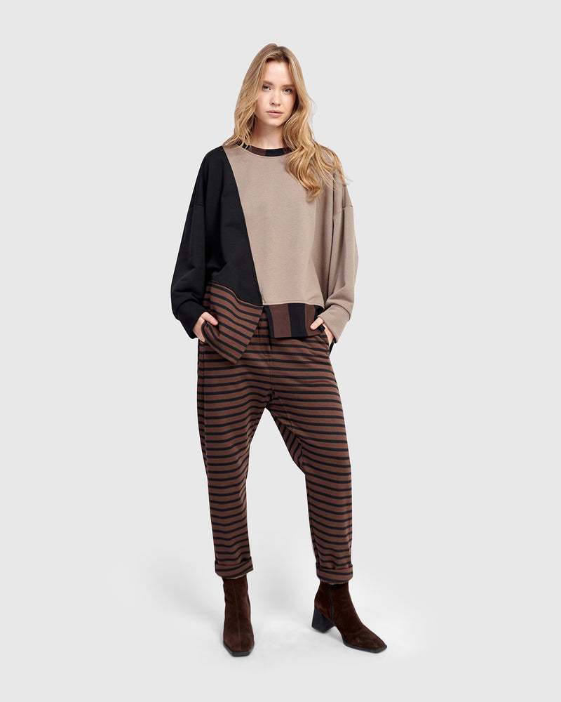 Alembika Urban Blitz Crewneck Top | Mix