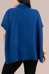 Sympli Cloud Pocket Pop Over | Cobalt