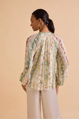 Verb Aline Blouse | Ivory