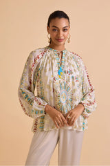Verb Aline Blouse | Ivory