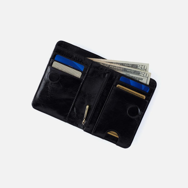 HOBO Jill Bifold Wallet | Black