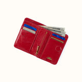 HOBO Jill Trifold Wallet | True Red