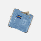 HOBO Lauren Clutch Wallet | Faded Denim