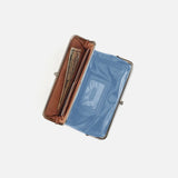 HOBO Lauren Clutch Wallet | Faded Denim