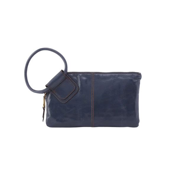 HOBO Sable Wristlet Blue Stone