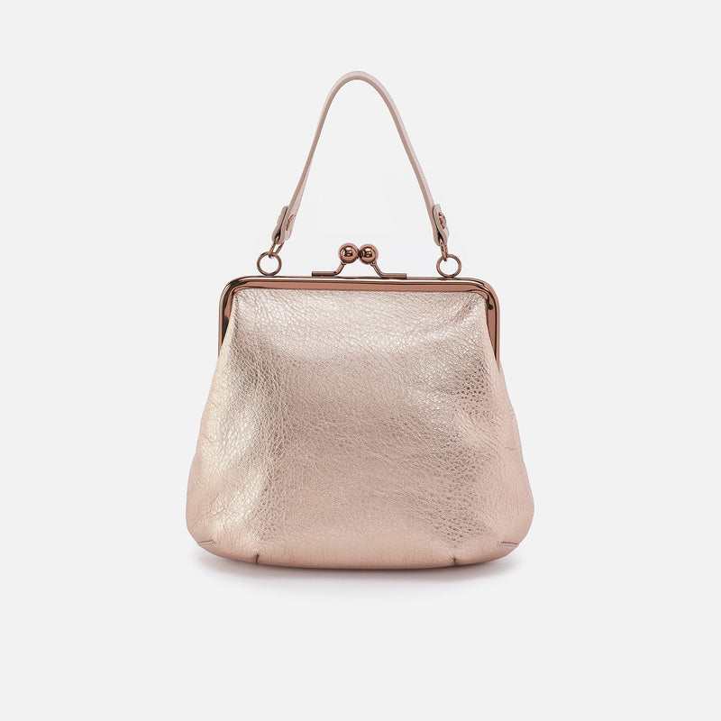 HOBO Alba Crossbody-Pink Gold Metallic