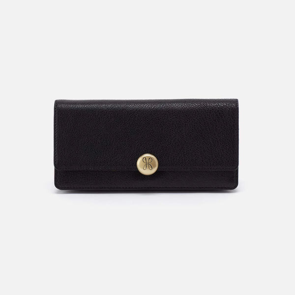 HOBO Hutton Large Wallet | Black