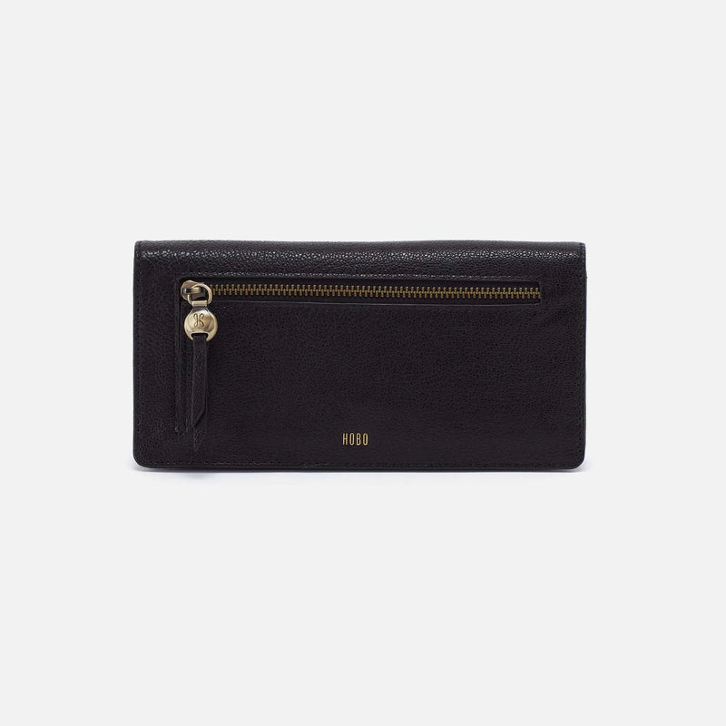 HOBO Hutton Large Wallet | Black