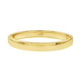 Capucine De Wulf Cleopatra Oval Hinged Bangle - Gold