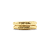 Capucine De Wulf Cleopatra Slice Stacking Ring Set - Gold
