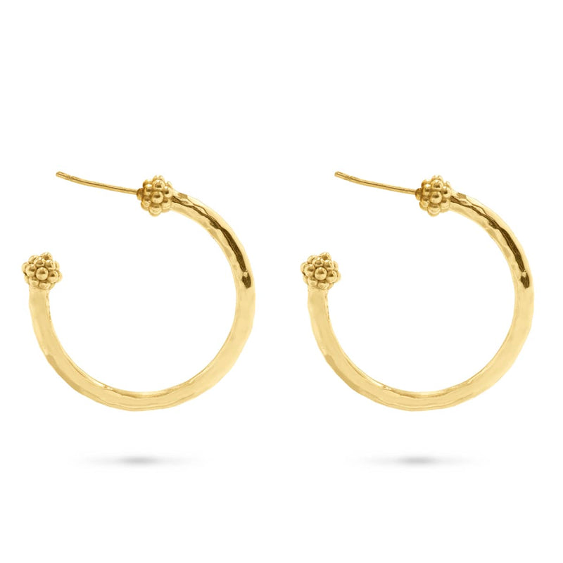 Capucine De Wulf Berry Medium Hoop Earrings - Gold