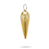 Waxing Poetic Zenith Pendant Brass, Sterling Silver & Crystals