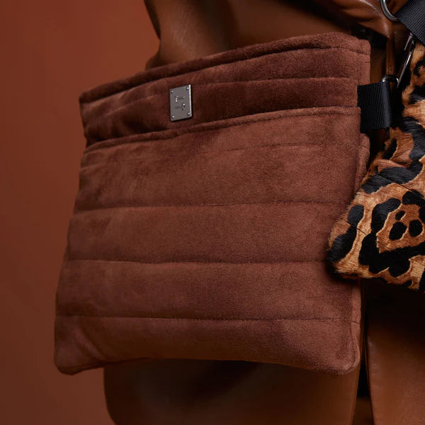 Think Royln  Bum Bag 2.0 | Honey Luxe Suede