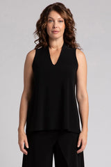 Sympli Deep V Trapeze Tank | Black