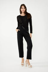 Dolcezza Knit Pant -Black