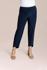 Sympli Drop Ankle Pant | Navy