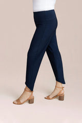 Sympli Drop Ankle Pant | Navy