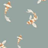 Milkbarn Swimming Koi Hooded Sun Shield Windbreaker Jacket