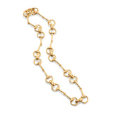 Capucine De Wulf Equestrian Snaffle Bit 20"  Chain Necklace - Gold