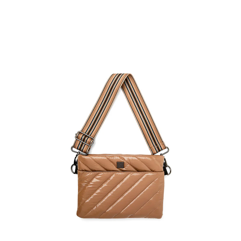 Think Royln Diagonal 2.0 Bum Bag | Glossy Caramel