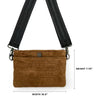 Think Royln  Bum Bag 2.0 | Honey Luxe Suede