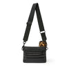Think Royln Downtown Crossbody | Wild Leopard Pony and Pearl Black
