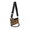 Think Royln Downtown Crossbody | Wild Leopard Pony and Pearl Black