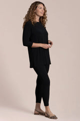 Sympli Nu Yoke Legging  | Black