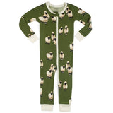 Milkbarn Valais Sheep Bamboo Zipper Pajama