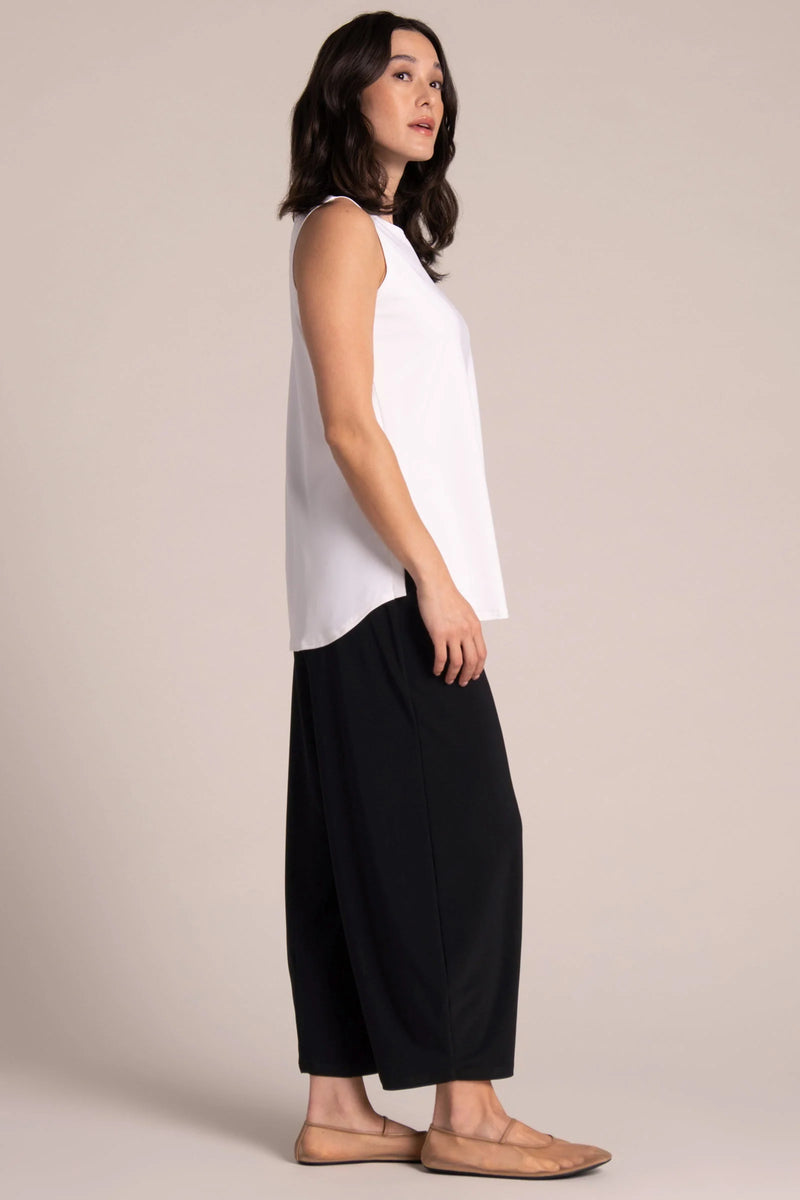 Sympli Sleeveless Go To Classic T Relax | White