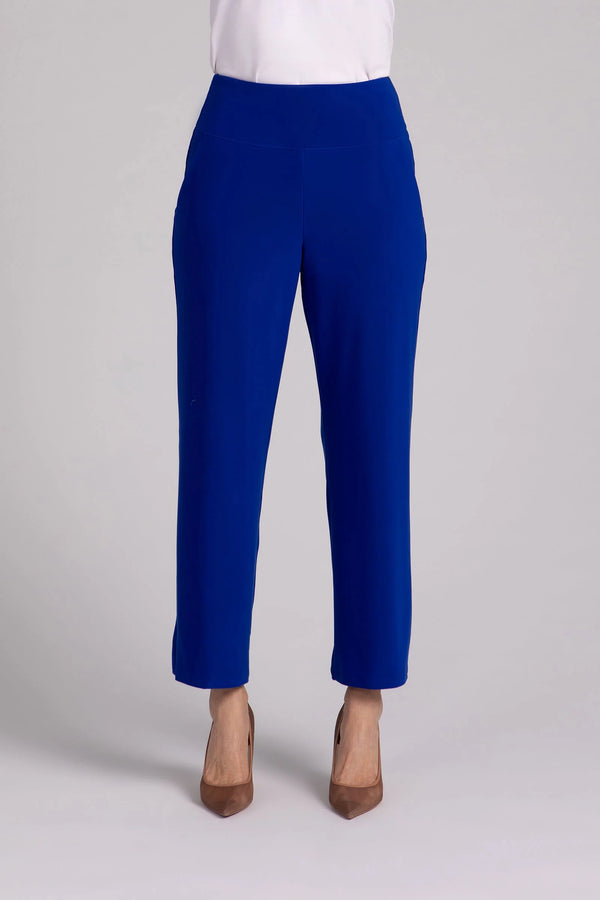 Sympli Flounce Pencil Pant-Lapis