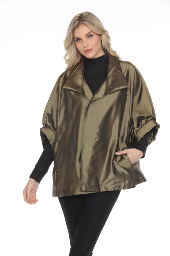 Oopéra 3/4 Sleeve Cape | Olive