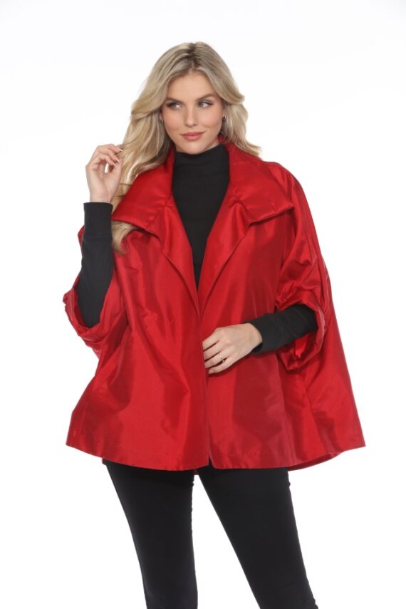 Oopéra 3/4 Sleeve Cape | Red