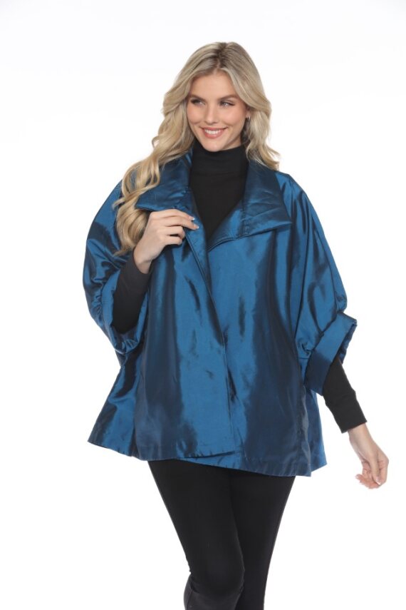 Oopéra 3/4 Sleeve Cape | Blue