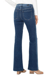 Liverpool Hannah Flare with Blocking Details | Ridgely