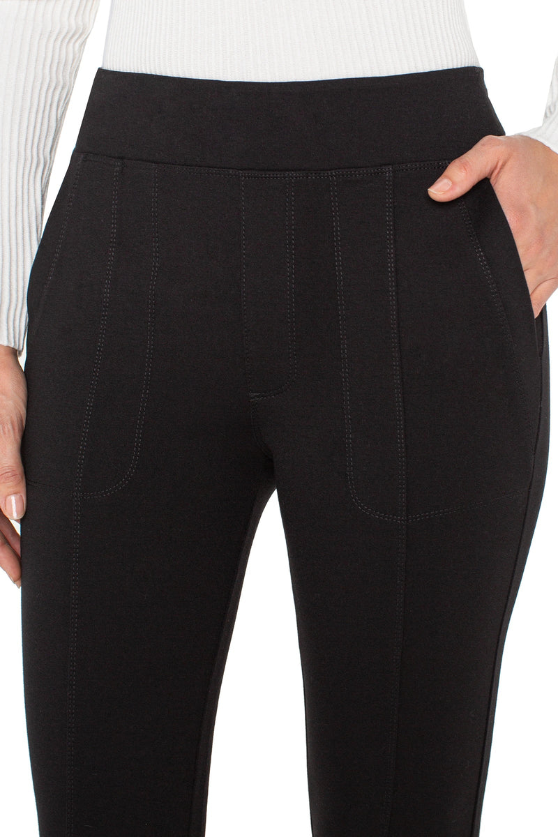 Liverpool Nikki Pull on Trouser Legging | Black