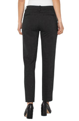 Liverpool Gemma Cigarette Trouser | Heathered Charcoal