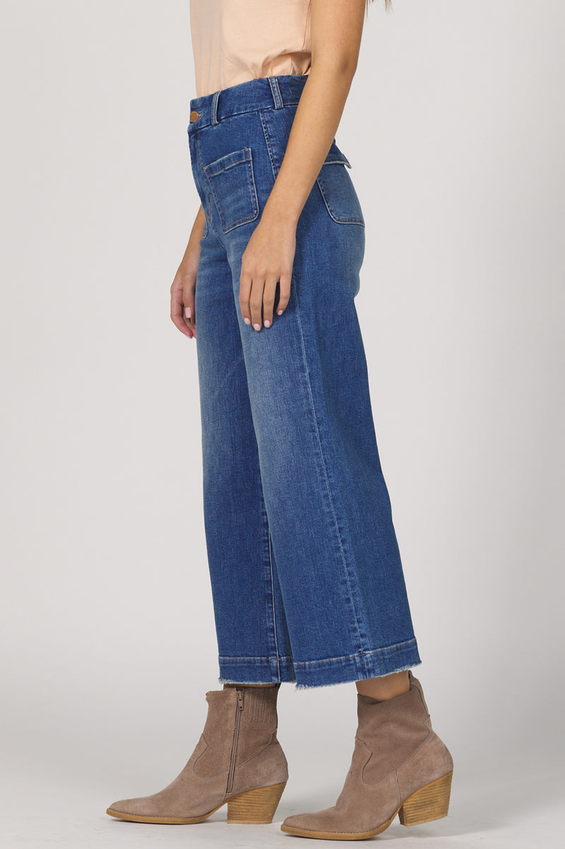 Dear John Denim Audrey High Rise, Clean Hem Jean | Nevis
