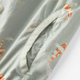 Milkbarn Swimming Koi Hooded Sun Shield Windbreaker Jacket