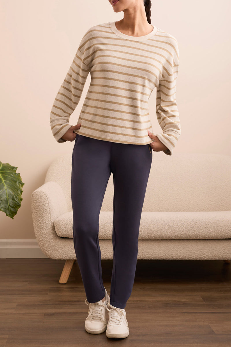 Tribal Techno Lux Pull on Pant | Sapphire