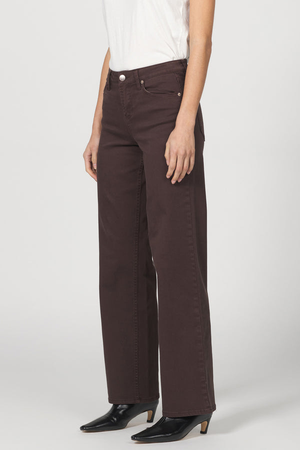 Dear John Denim Taylor Mid Rise Clean Hem | Dark Oak