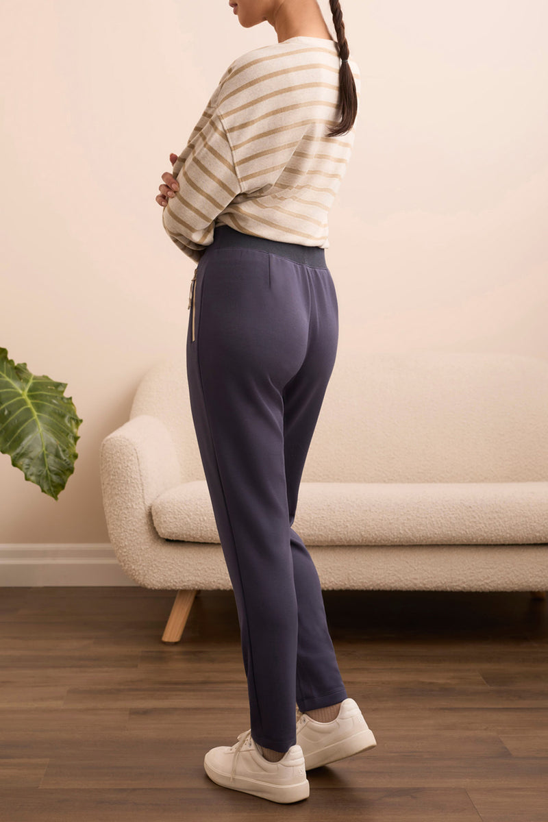 Tribal Techno Lux Pull on Pant | Sapphire