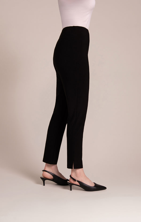 Sympli Narrow Pant Midi | Black