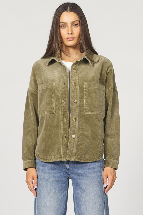 Dear John Denim Gina Button Front Jacket | Olive Branch