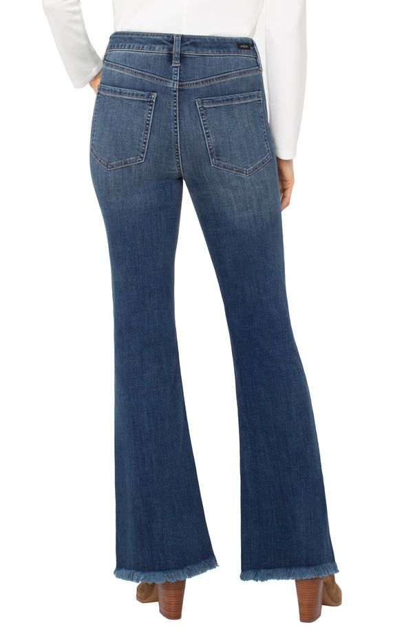 Liverpool Hannah Flare with Frey Hem | Sycamore