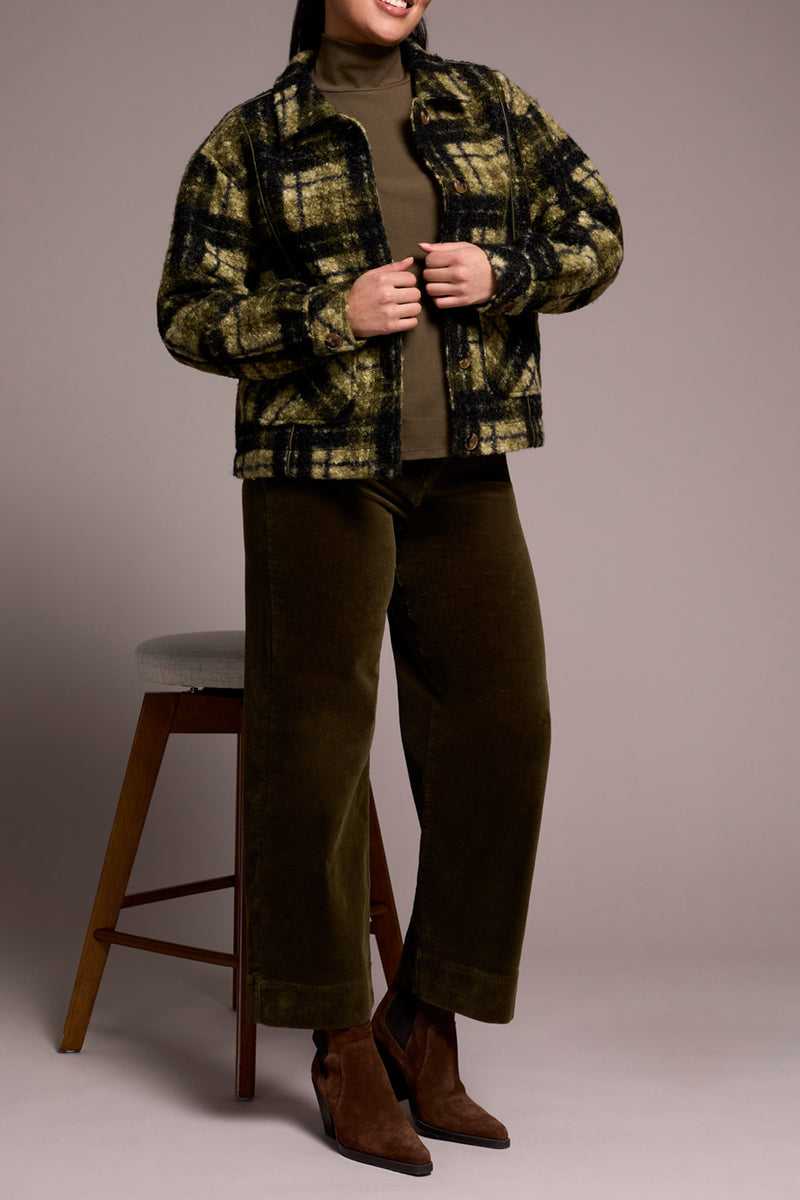 Tribal Button Front Jacket | Ivy