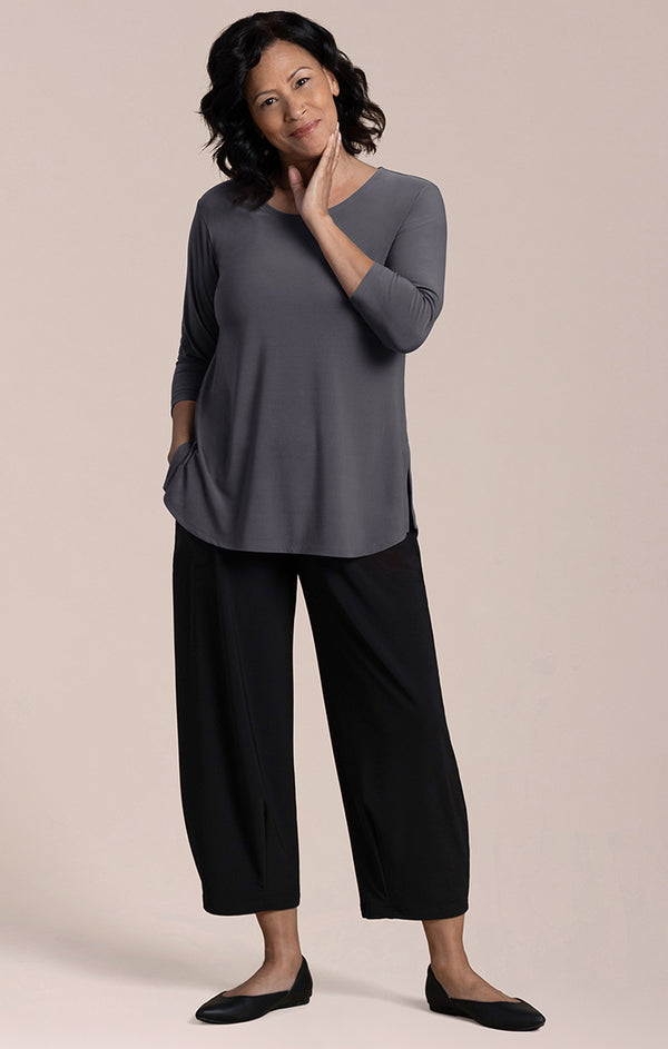 Sympli Go To Classic T Relax | Black Pearl