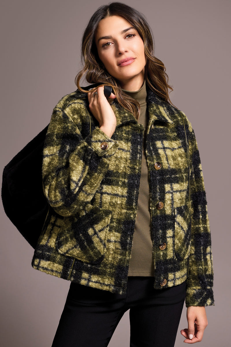 Tribal Button Front Jacket | Ivy
