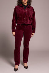 Tribal Cord Jacket | Wine